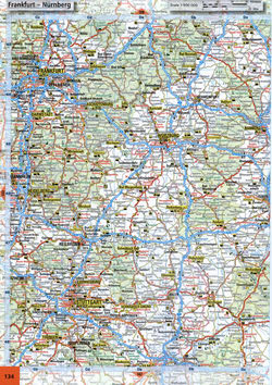 map Western Deutschland