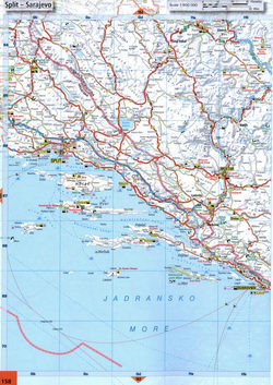 map Croatia