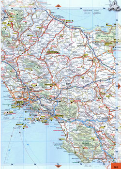 map of Naples Napoli