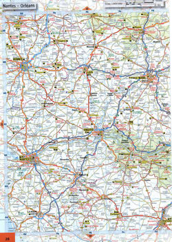 Detailed map France