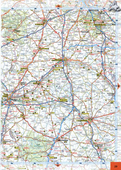 Detailed map France
