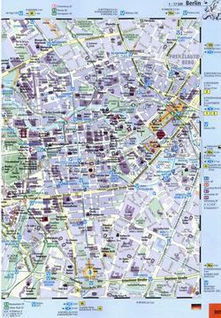 map of east Berlin