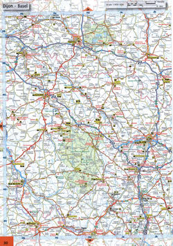 Detailed map France