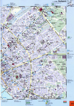  map of Budapest