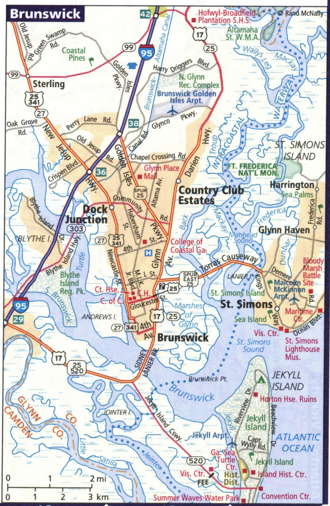Map of Brunswick