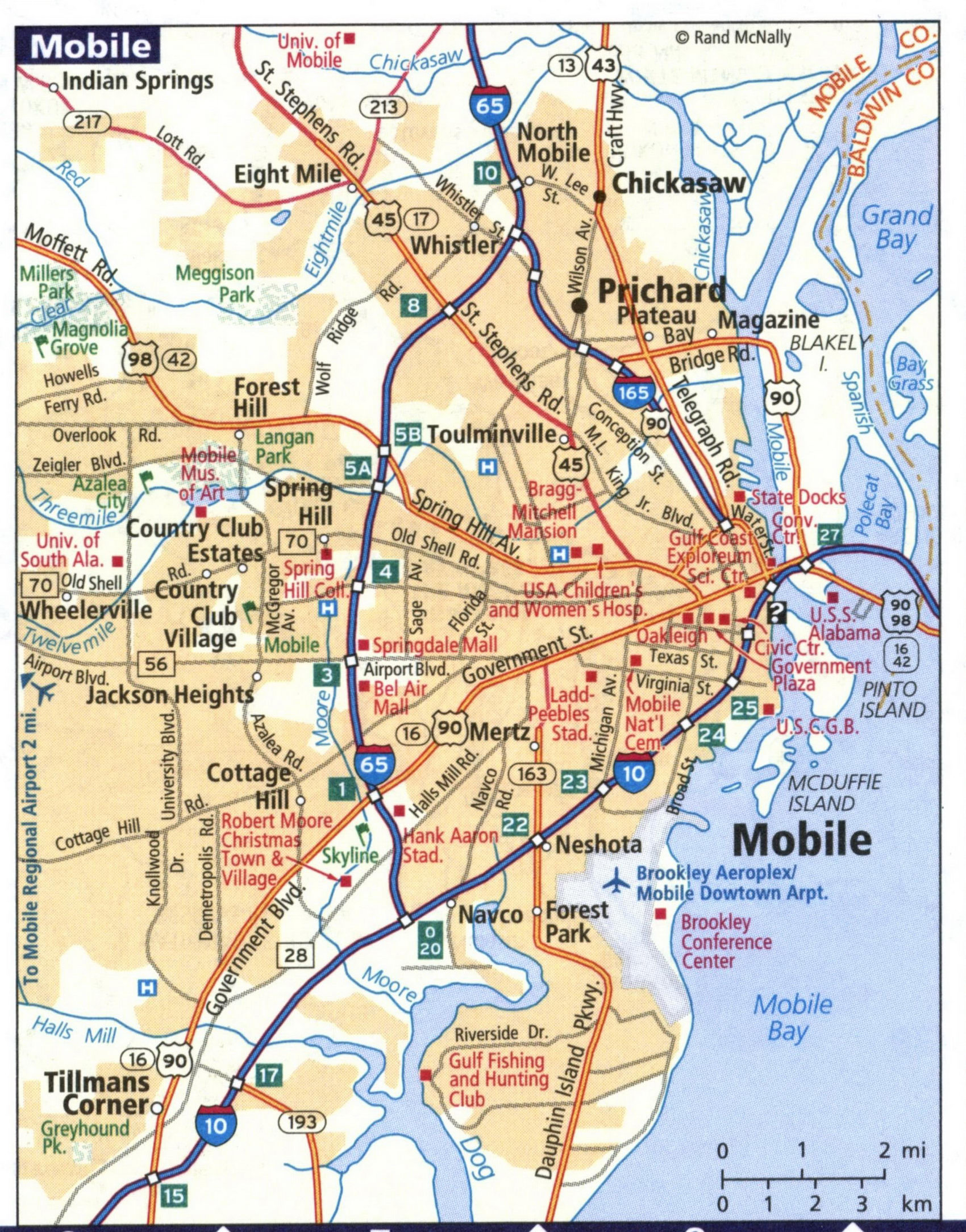 Map of Mobile