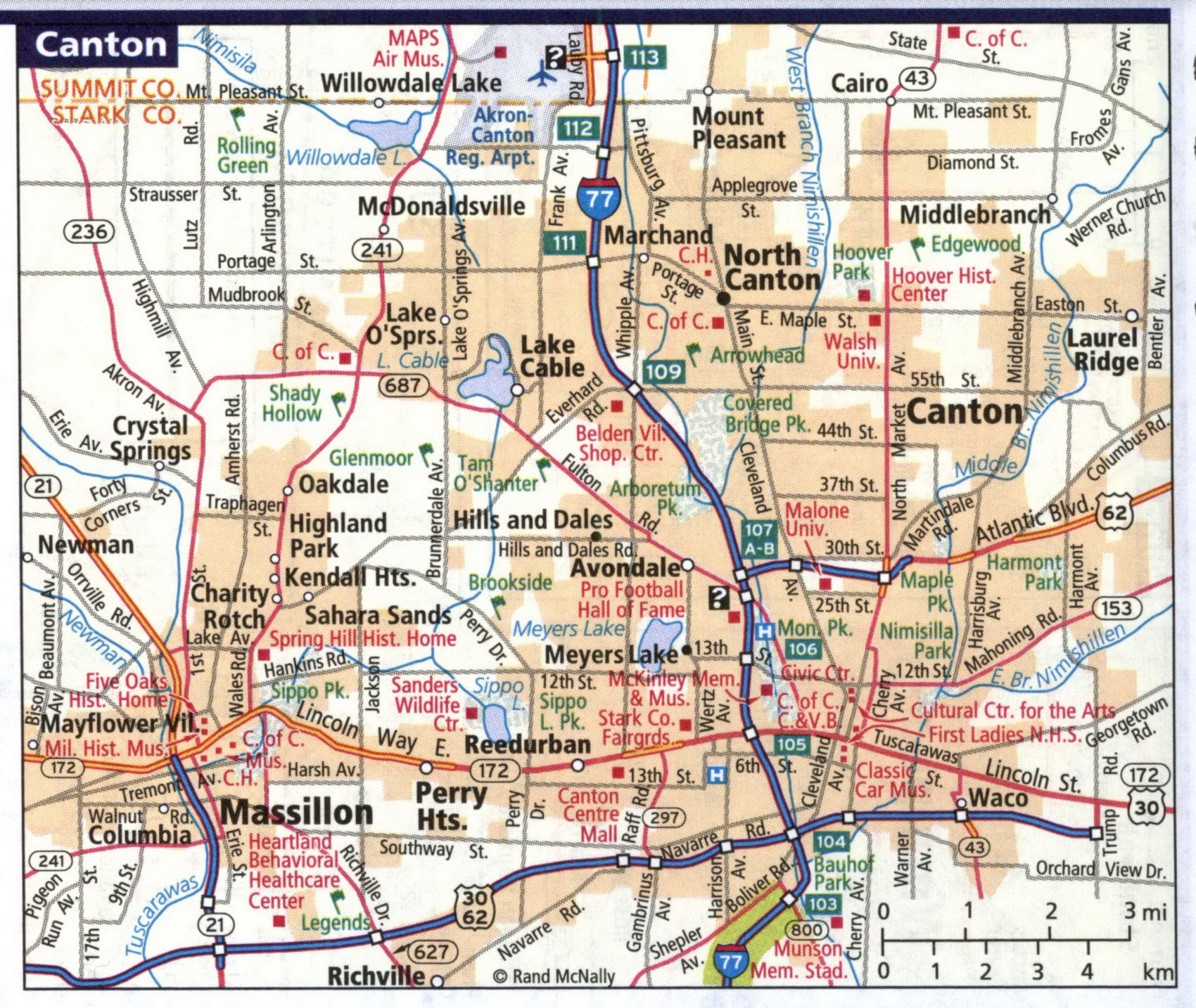 Map of Canton