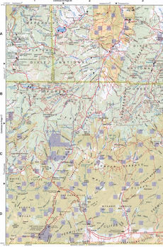 Topographic map of Southwestern Utah - Kane CO