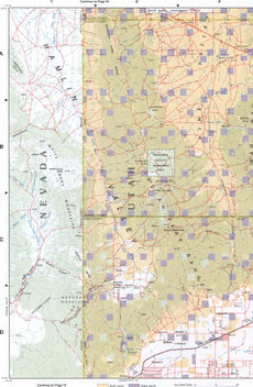 Topographic map of Southwestern Utah - Beaver CO and Iron CO