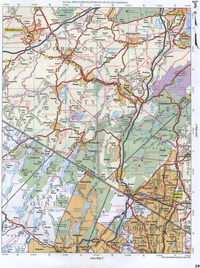 map of Passaic County NJ and Bergen County NJ