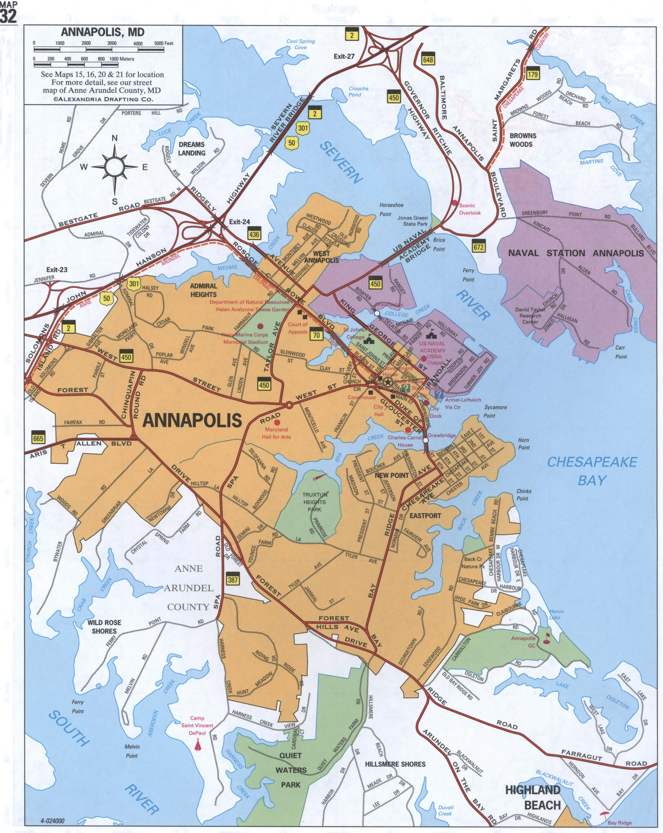 map Annapolis