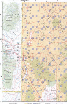 Topographic map of Southwest Utah - Millard CO