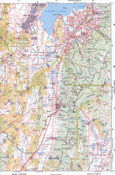 Map of Northwest Utah - Utah and Juab counties