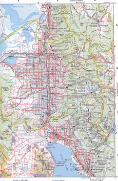 Map of Northwest Utah - Salt Lake county