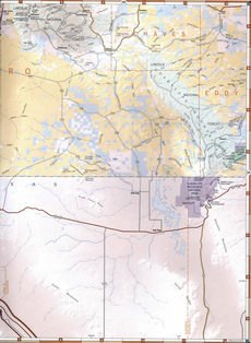 map of Chaves County, New Mexico