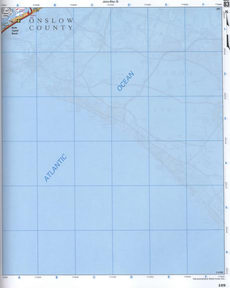 map of Onslow CO NC