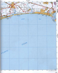 map of Brunswick CO, North Carolina