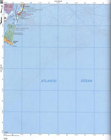 map of Brunswick CO NC and New Hanover CO NC